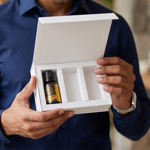 Premium Eco-Friendly Rigid Carton <b>Box</b> with UV Coating Embossing Sponge Lining Portable Packaging for Cosmetics Medicine <b>Gift</b> <b>Box</b> - Product Image 4