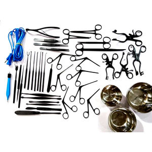 43 Pcs Tympanoplasty Micro Ear Surgery Set Manual German Stainless Steel Surgical Instruments MOL Safety by <b>Blush</b> Surgical - Product Image 2