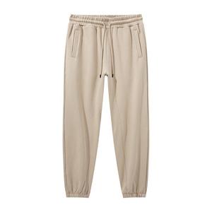 OARH INT INDUSTRY 2026 Latest Wholesale Mens Washed Straight Canvas Sweatpants OEM Custom Logo Breathable Windproof Fleece 100% - Product Image 3