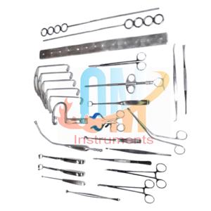 Juego de Instrumentos Quirúrgicos Manuales de Acero Inoxidable de Alta Calidad para Amigdalectomía, Adenoidectomía y Cirugía General, con Certificación CE |   OMI - Product Image 4