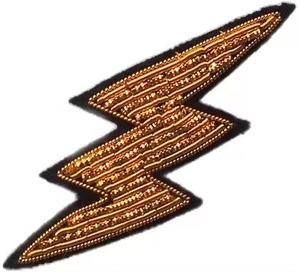 Broche de mode haut de gamme en perles de rocaille, pièce d'habillement tendance, broche brodée perlée, design élégant pour soirée - Product Image 2