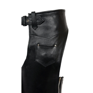 Nuevas Chaps de Cuero para Montar a Caballo, Personalizables con Logotipo, Cómodas, Transpirables, de Alta Calidad, Unisex - Product Image 4