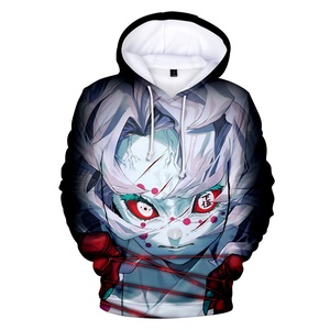Sudaderas con Capucha de Camuflaje Personalizadas para Hombre y Mujer, Impresión 3D, Venta al Por Mayor, Alta Calidad, Invierno, 100% Algodón, Teñido Liso, Anime - Product Image 3