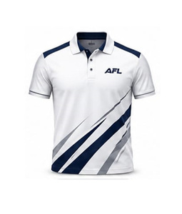 Camiseta Polo Deportiva AFL, Uniforme Personalizado para Equipos de Fútbol Australiano, Logotipo Personalizado, Ropa Deportiva al por Mayor, Proveedor OEM - Product Image 1