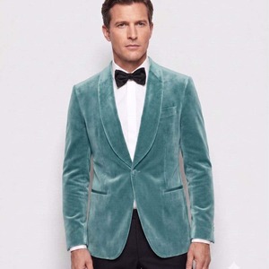 Unique Design Light Blue Velvet Polyester Fabric Soft Textile <b>Material</b> for Men Women Clothing and Designer Dress Making for Sale - Product Image 5