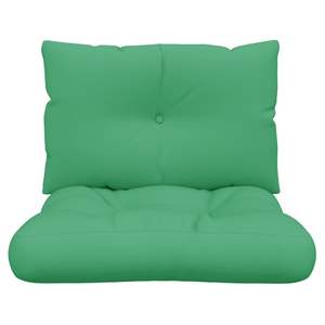 Coussin de palette extérieur 100 % polyester vert, matériaux résistants à l'eau, oreillers et coussins d'extérieur élégants - Product Image 4