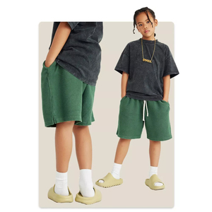 Unisex Anti-Wrinkle Breathable Eco-Friendly 100% Cotton Windproof Canvas <b>Quick</b> <b>Dry</b> Mid Waist Drawstring <b>Shorts</b> Men/Women-OEM - Product Image 5