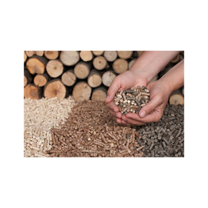 Vente en gros de granulés de bois de pin de haute qualité 6-8 mm, certifiés européens, briquettes en vrac, sciure de bois certifiée A1 européenne - Product Image 1