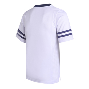 เสื้อฟุตบอลอเมริกันสีเขียวสำหรับผู้ชายหมายเลข 22 คอวีแขนสั้นผ้าตาข่ายระบายอากาศได้ดีโพลีเอสเตอร์ 100 เปอร์เซ็นต์ทรงปกติ น้ำหนักเบา - Product Image 1