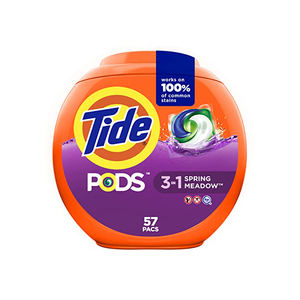 Cápsulas de detergente para ropa Tide Pods Free and Gentle; compatibles con lavadoras HE, 112 unidades - Product Image 2