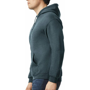 Vêtements d'hiver, MOQ faible, sweats à capuche personnalisés surdimensionnés, unis, vierges, pour hommes, pull-over, vente en gros, respirants, grandes tailles, sweats à capuche et sweat-shirts pour hommes - Product Image 2