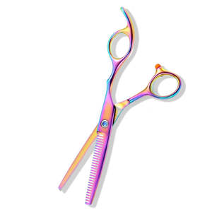 Ciseaux professionnels à lame droite de 6 pouces pour la coupe de cheveux, fournitures de salon, ciseaux pour hommes et femmes, toilettage des cheveux, barbier ANAAIF - Product Image 4