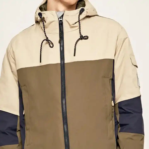 Chaqueta Cortavientos con Capucha, Transpirable, Talla Grande, Informal, para Exteriores, 100% Poliéster, Resistente al Viento, de Fabricante - Product Image 6