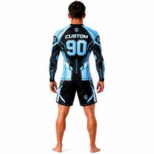 MMA <b>Compression</b> <b>Shirt</b> <b>Men</b> Workout Skinny Stretch Suit Sports <b>Shirt</b> Fitness Body <b>Shirt</b> <b>Men</b> Rash Guard Top selling - Product Image 2
