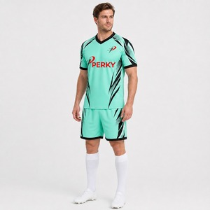 Uniforme de Fútbol Personalizado Sublimado en Poliéster Transpirable, Ligero y de Secado Rápido para Equipos Escolares, Clubes y Academias - Product Image 3