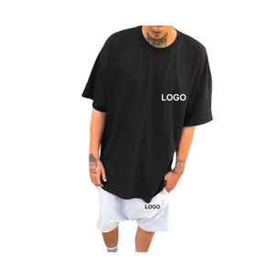 Ensembles d'été décontractés pour hommes : T-shirt et short, survêtement de sport coloré, ensembles amples, tailles variées - Product Image 3