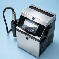 Imprimante jet d'encre industrielle CIJ RX2 H reconditionnée pour le codage par lots, la date d'expiration et les codes-barres des emballages