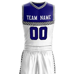 Private Label 100% Polyester Casual Basketball Uniform Breathable Sportswear with Printed Sublimation Technique BSCI Wholesale - Product Image 4