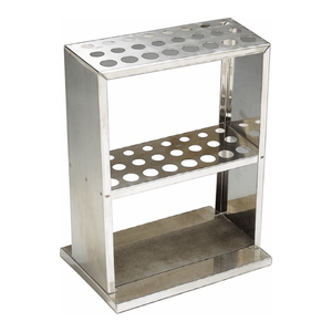Support carré pour pipettes en acier inoxydable, 3 tailles de trous, utilisation en laboratoire - Product Image 2