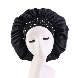 Nuevo Gorro de Satén para Dormir con Pedrería, Gorro de Noche para Mujer, Cuidado del Cabello, Salón, Ducha, Maquillaje, Diadema, Hiyab Musulmán, Cubrecabezas - Product Image 2