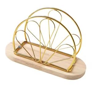 Support à serviettes en métal design moderne avec organisateur pour table à manger et cuisine, porte-mouchoirs premium pour la maison, le bureau et le restaurant - Product Image 5