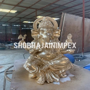 Decoración Tradicional de Fibra para Jardín Big Gajanan, para Uso en Interiores/Exteriores, por Shobha Jain Impex - Product Image 4