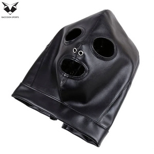 Cagoule intégrale à design ouvert, sexy, pour clubbing, déguisement de fête, performance, couvre-visage complet - Product Image 5