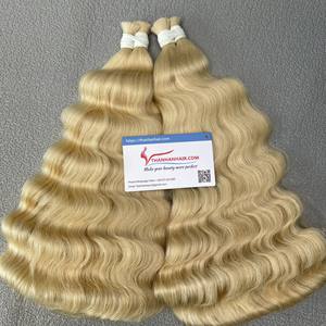 Paquetes de ondas profundas de pelo crudo vietnamita de gran oferta 2024, Vapor Súper dibujado rizado, muchos colores disponibles - Product Image 6
