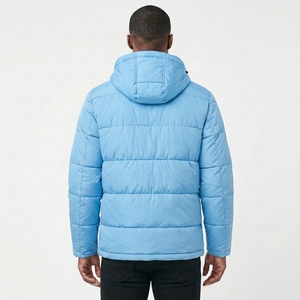 Chaqueta Acolchada Ligera y Cálida para Hombre, con Capucha, Resistente al Viento, para Uso Casual en Invierno - Product Image 6