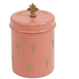 Boîte de rangement en acier inoxydable de qualité supérieure avec finition émaillée, design moderne, pour le thé - Product Image 6