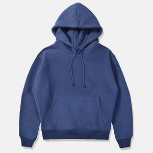 Sudadera con Capucha Personalizada con Logotipo Bordado, 100% Algodón, Talla Grande, Forrada, Antiarrugas, Antipilling, Ropa de Invierno, Estilo Urbano - Product Image 2