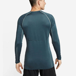 Camisetas de Compresión de Manga Larga Estampadas de Spandex/Poliéster para Hombre, de Alta Calidad, Precio Bajo, Corte Regular, Ecológicas y de Secado Rápido - Product Image 2