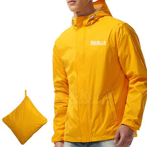 Urban Style Hooded <b>Wind</b> <b>Breaker</b> Jacket for Men Lightweight Waterproof Outdoor Running Training Hiking Casual Wear Winter Front - Product Image 3