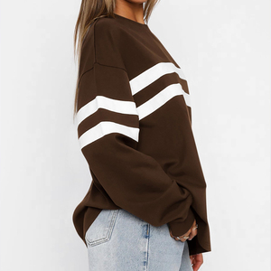 Sweat-shirt pour femme personnalisé avec logo, style streetwear, vente en gros, prix bas, sweat-shirts surdimensionnés imprimés sur mesure pour femmes, prix abordable - Product Image 6