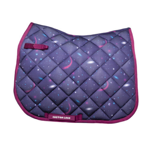 Almohadilla de Silla de Montar Acolchada de Poliéster de Alta Calidad, Transpirable, con Cordón, Venta al por Mayor, Fabricante Personalizado, Equitación Profesional - Product Image 1