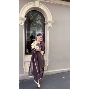 Designer Party Wear XL Size Top-Bottom Set con hermoso Dupatta Elegante y elegante - Product Image 5