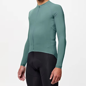 Maillot de cyclisme personnalisé léger, anti-UV, anti-bactérien, à manches courtes, respirant, séchage rapide, en Spandex/Polyester pour hommes et femmes - Product Image 5