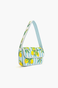 Sac de conservation du lait maternel rectangulaire en paille brodée à la main, motif floral rose bohème, capacité 3L, idéal pour les voyages - Product Image 3