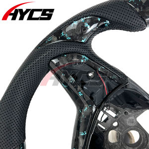 Volante Deportivo Personalizado de Fibra de Carbono Forjada para <span class=keywords><strong>Skoda</strong></span> Serie Octavia RS Scout Kodiaq <span class=keywords><strong>Fabia</strong></span> Superb Scala Rapid 2014-2020 - Product Image 3