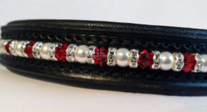 Bandas de cuero con cuentas y cristales - Product Image 6