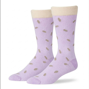 Calcetines de Hombre, Azul Marino con Diseño de Puntos Verdes, Tejido de Algodón y Elastano, Transpirables, para Uso Diario, Estilo Otoñal - Product Image 4