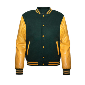 Chaqueta Universitaria Deportiva Unisex de Invierno OEM, Casual, Ecológica, Transpirable, Resistente al Viento, Bordada y Personalizable - Product Image 1