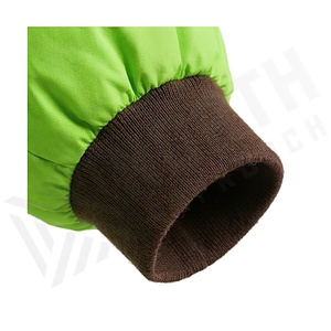 Hooded Quilted Waterproof <b>Bubble</b> Jacket Black Full Sleeve Winter Windproof Cotton Shell Knitted Fabric Polyester Filling Stand - Product Image 6