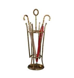 Modern Round Black Metal Mesh Umbrella Stand Entryway Walking Stick Holder Tall Cane Storage Rack <b>with</b> Removable Drip Tray Base - Product Image 1