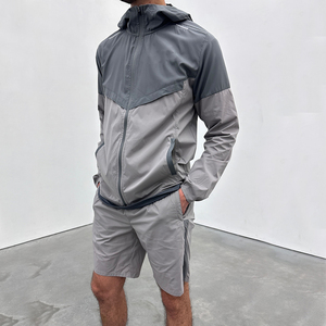 Rhino Fitness <b>Tracksuit</b> Black <b>Pink</b> Solid Printed Hooded Full Sleeve Sporty Adults Unisex Polyester Lightweight Regular Fit - Product Image 4