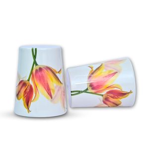 Tazas de Cerámica Blanca Minimalistas y Gruesas FAIZA CRAFT, en Oferta, y Vasos Creativos con Diseño Tallado para Restaurantes y Cafés - Product Image 6