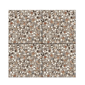 하이 퀄리티 600X600mm 60X60cm 광택 화강암 세라믹 바닥 테라조 벽 타일 현대 디자인 공장 저렴한 가격 목재 - Product Image 2