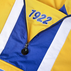 เสื้อแจ็คเก็ตกันลม Sigma Gamma Rho Gold Windbreaker Tech Pullover น้ำหนักเบา มีฮู้ด เหมาะสำหรับใส่ลำลอง กิจกรรมกลางแจ้ง และกีฬา รับผลิตแบบ OEM ODM - Product Image 6