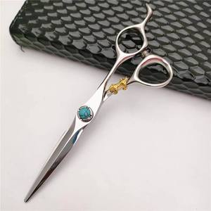 Ciseaux de coiffure 6'' en acier inoxydable JP, ensemble de ciseaux de barbier professionnels pour la coupe de cheveux, avec sac inclus - Product Image 2