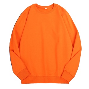 เสื้อสเวตเชิ้ตผ้าเทอร์รี่คอตตอนสำหรับผู้หญิงไซส์พลัส สวมใส่สบายๆ สำหรับฤดูใบไม้ผลิและฤดูหนาว  รับสกรีนโลโก้ - Product Image 1